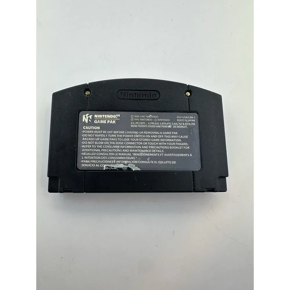 WWF No Mercy Nintendo 64 N64 Authentic Wrestling Game Cartridge Tested Retro